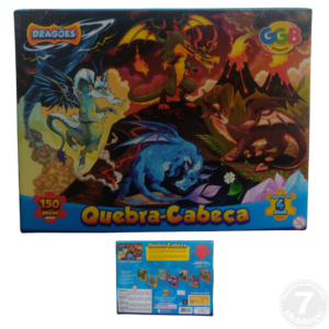 QUEBRA CABECA 150PCS DRAGOES 1013