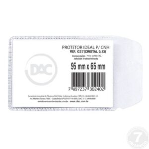 PROTETOR DE DOCUMENTO MULTIUSO COM ABA (CNH) DAC