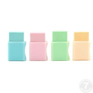 BORRACHA COLORIDA C/CAPA PASTEL ONDA