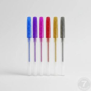 CANETA GEL GLITTER BAZZE COLOR