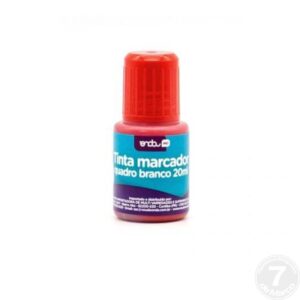 TINTA P/ MARCADOR QUADRO BRANCO 20ML VERMELHO ONDA