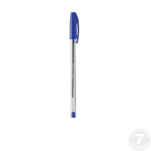 CANETA ESFEROGRAFICA PRISMA AZUL 1.0mm BAZZE