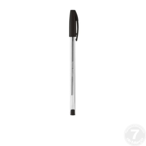 CANETA ESFEROGRAFICA PRISMA PRETA 1.0mm BAZZE