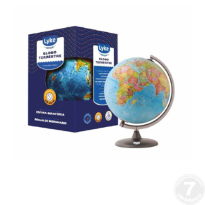 GLOBO TERRESTRE EM PLASTICO TAMANHO 14.2cm LYKE