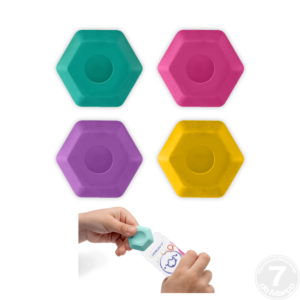 BORRACHA HEXAGONAL COLOR JOY LEO E LEO